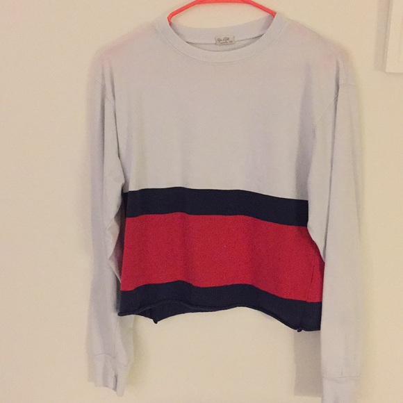 Brandy Melville Tops - Like New Brandy Melville Stripe Top